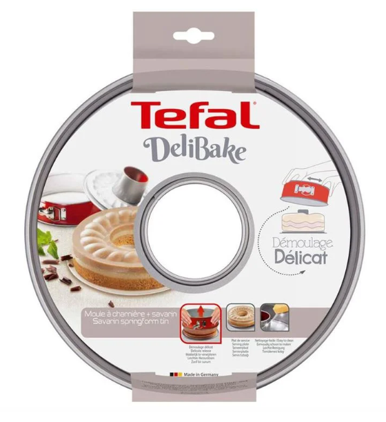 Tefal%20DeliBake%20Savarin%20Kelepçeli%20Kek%20Kalıbı%20-%2025%20cm